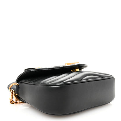 Louis Vuitton Calfskin New Wave Multi Pochette Black 4 of 9