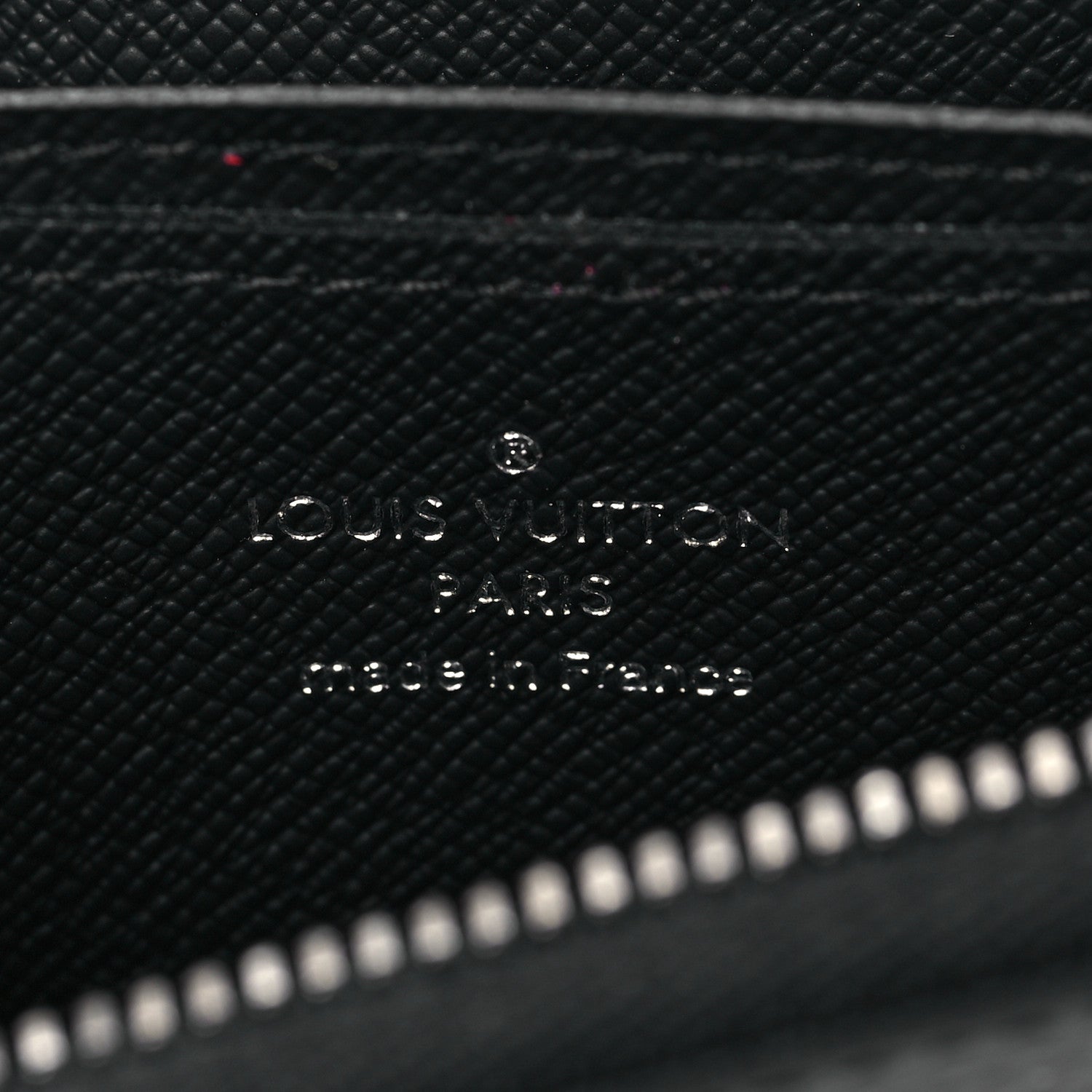 Louis Vuitton Monogram Eclipse Zippy Coin Purse Vertical 6 of 7