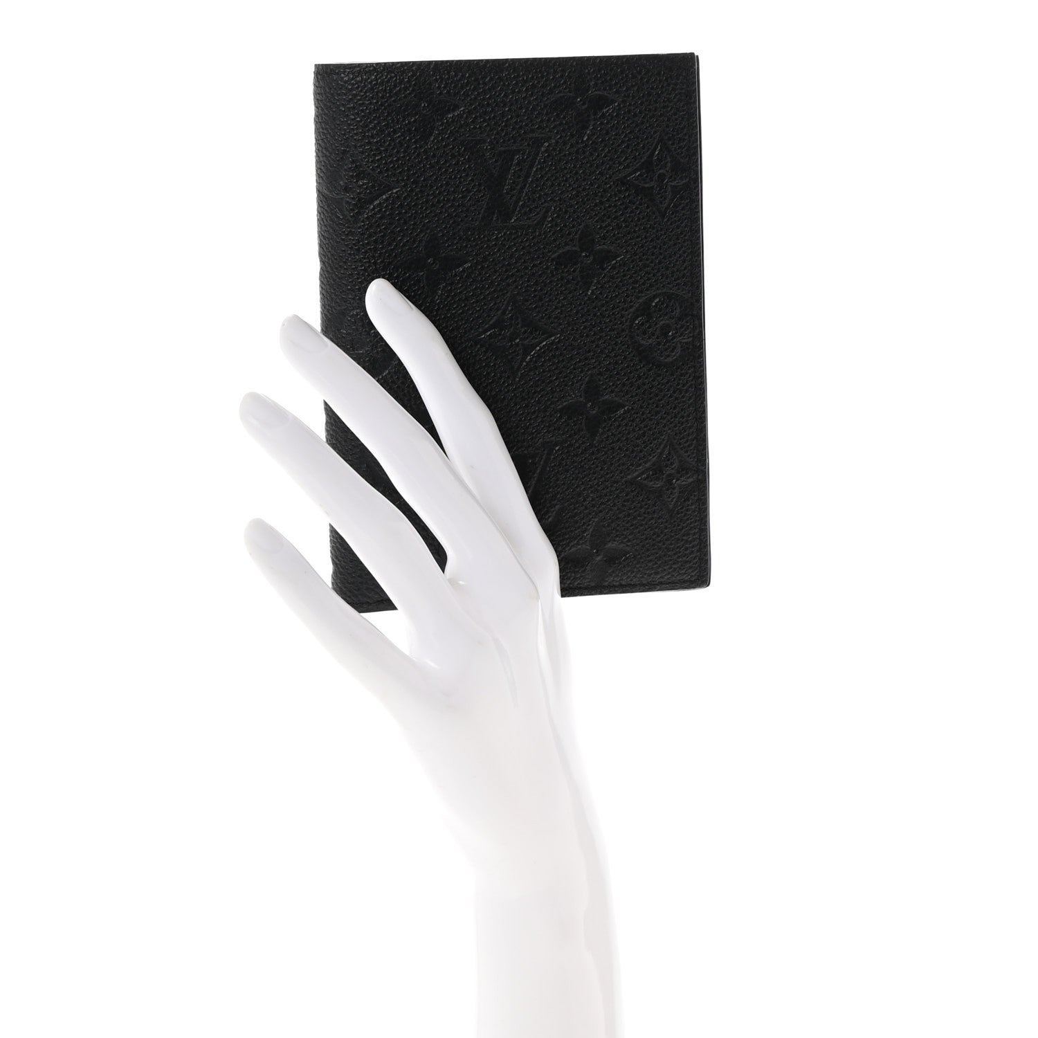 Louis Vuitton Empreinte Monogram Passport Cover Black 2 of 7