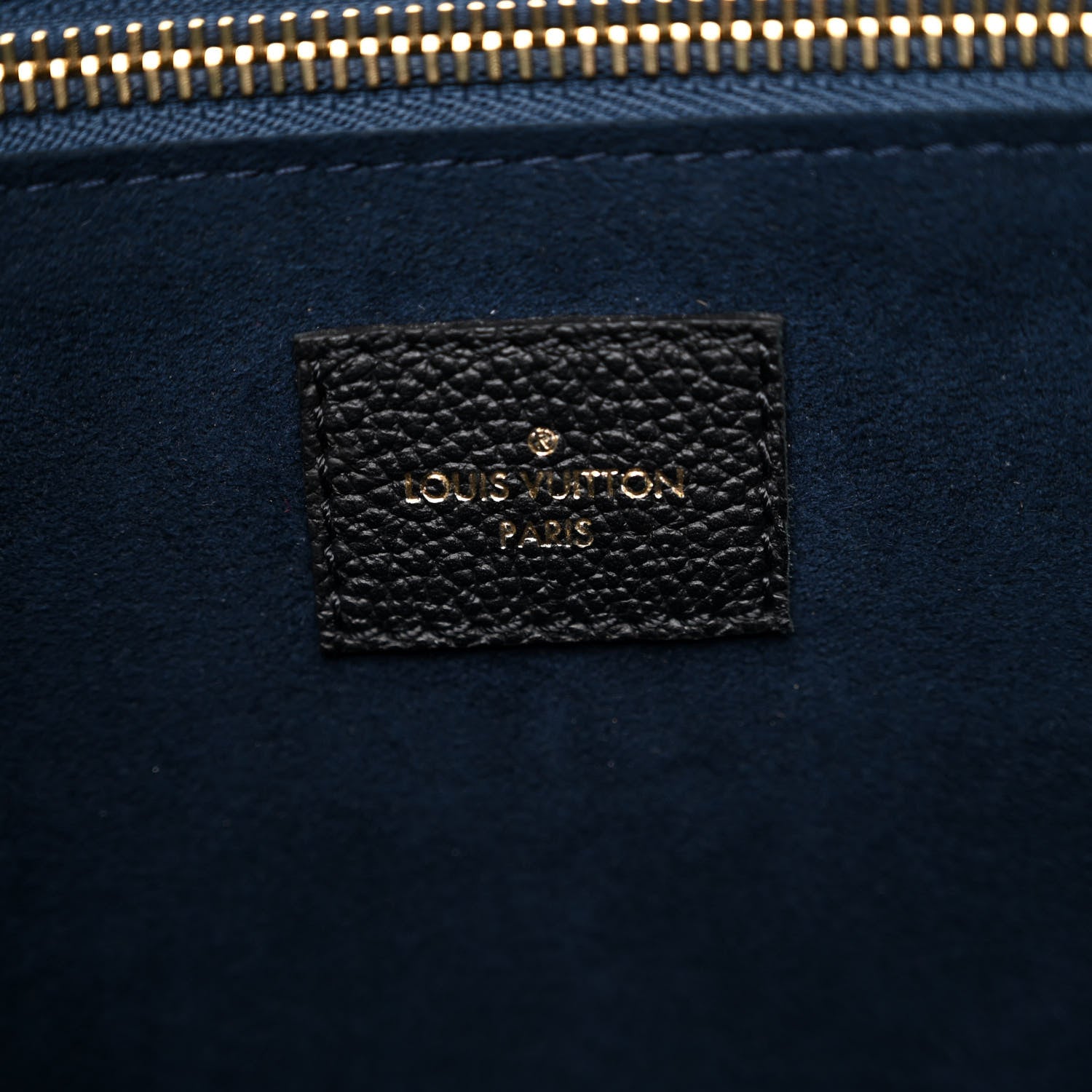 Louis Vuitton Empreinte Monogram Giant Neverfull MM Black 6 of 10