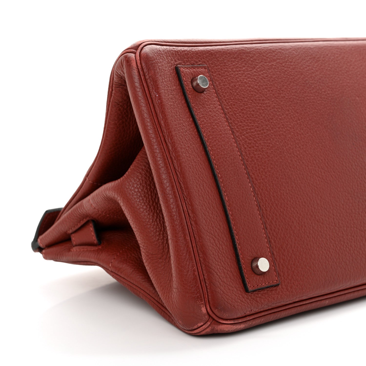 Hermes Taurillon Clemence JPG Birkin 42 Rouge H 9 of 24