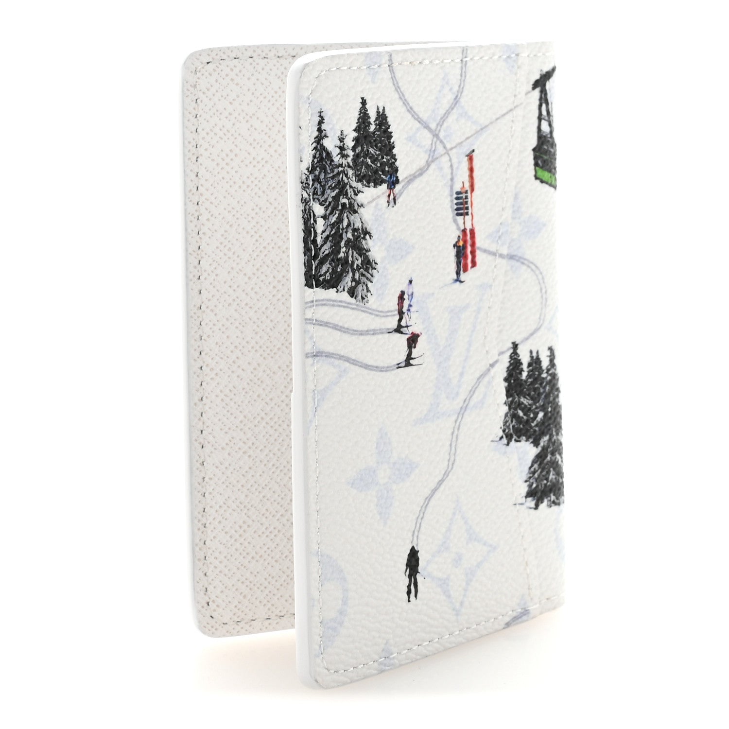 Louis Vuitton Monogram Sports Passport Cover Ski White 3 of 7