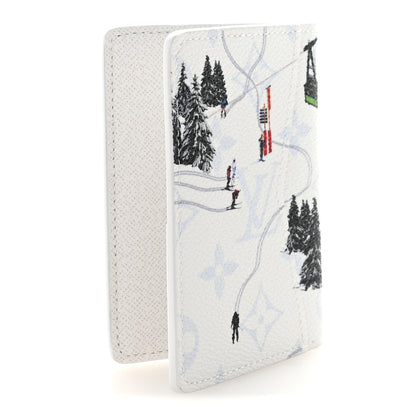 Louis Vuitton Monogram Sports Passport Cover Ski White 3 of 7