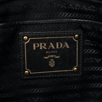 Prada Tessuto Nylon Gaufre Tote Black 6 of 13