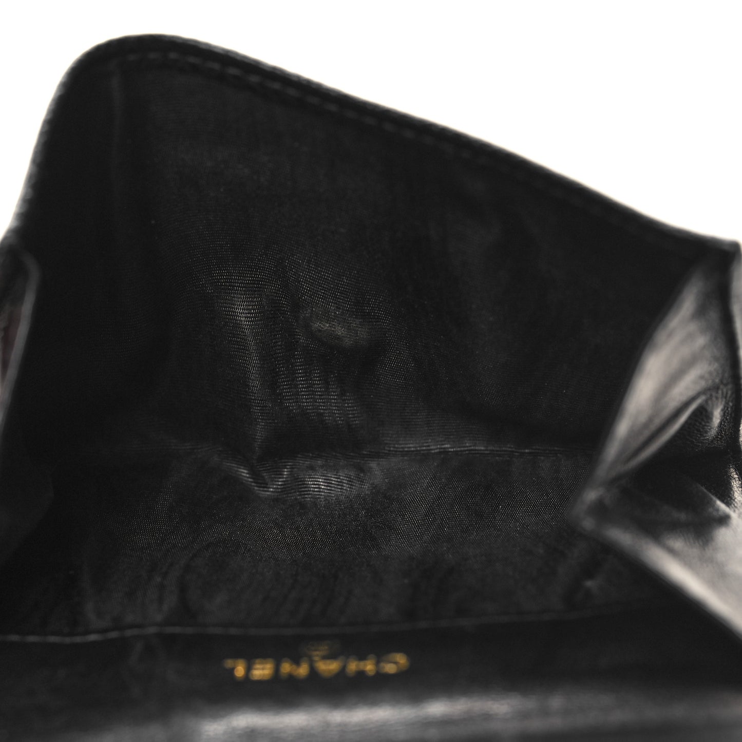 Caviar Timeless CC Compact French Wallet Black
