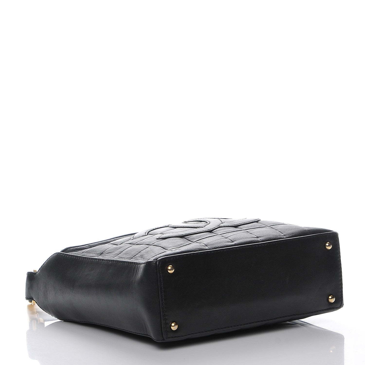 Chanel Lambskin Quilted Small Chocolate Bar Shoulder Bag Black 4 of 7
