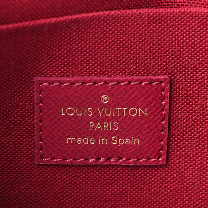 Louis Vuitton Monogram Pochette Felicie Chain Wallet Fuchsia 7 of 9