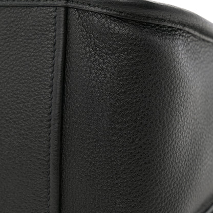 Prada Vitello Daino Soft Hobo Messenger Bag Black 12 of 13
