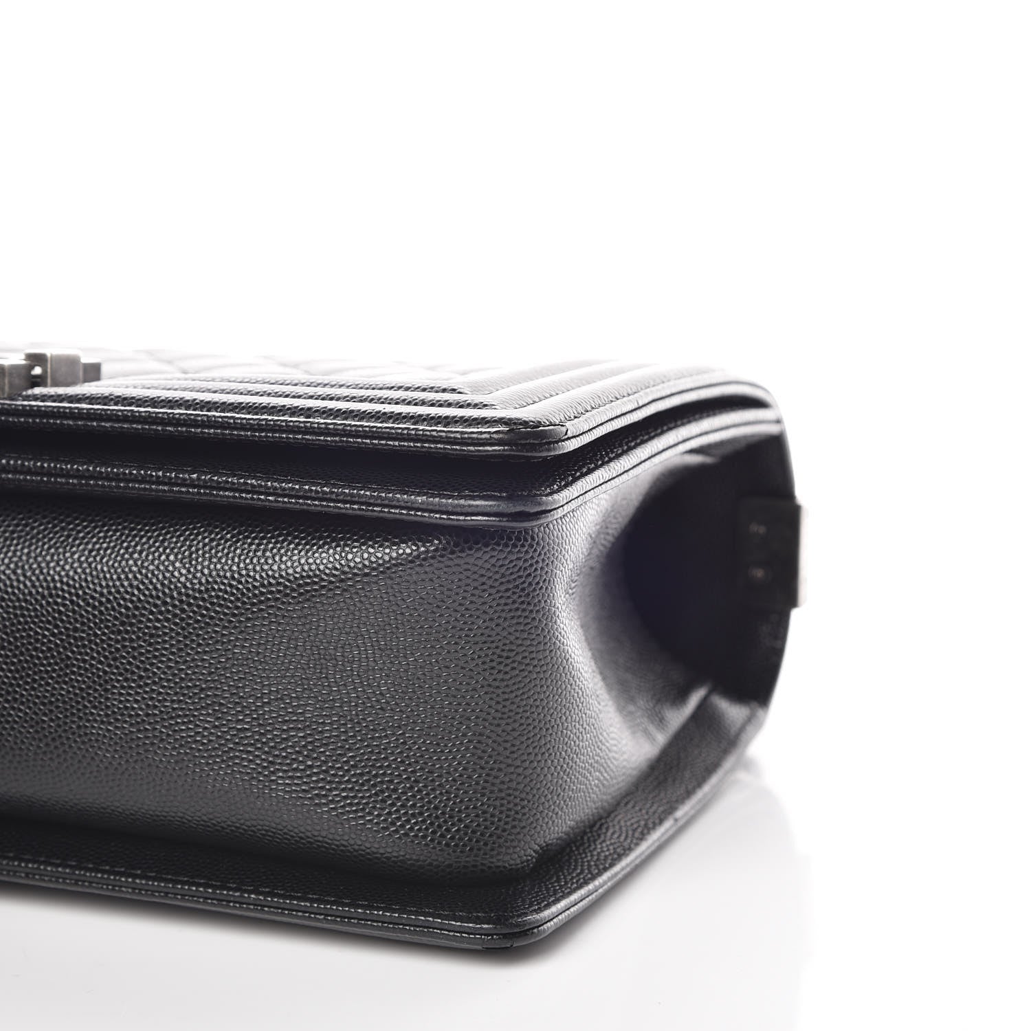 Chanel Caviar Quilted Medium Boy Flap Black 9 of 10