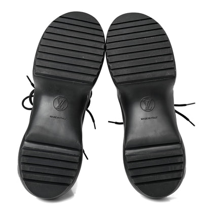 Louis Vuitton Calfskin Patent Monogram LV Archlight Sneakers 41 Black 4 of 4