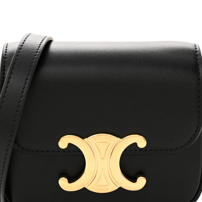 Celine Shiny Calfskin Mini Triomphe Black 7 of 11