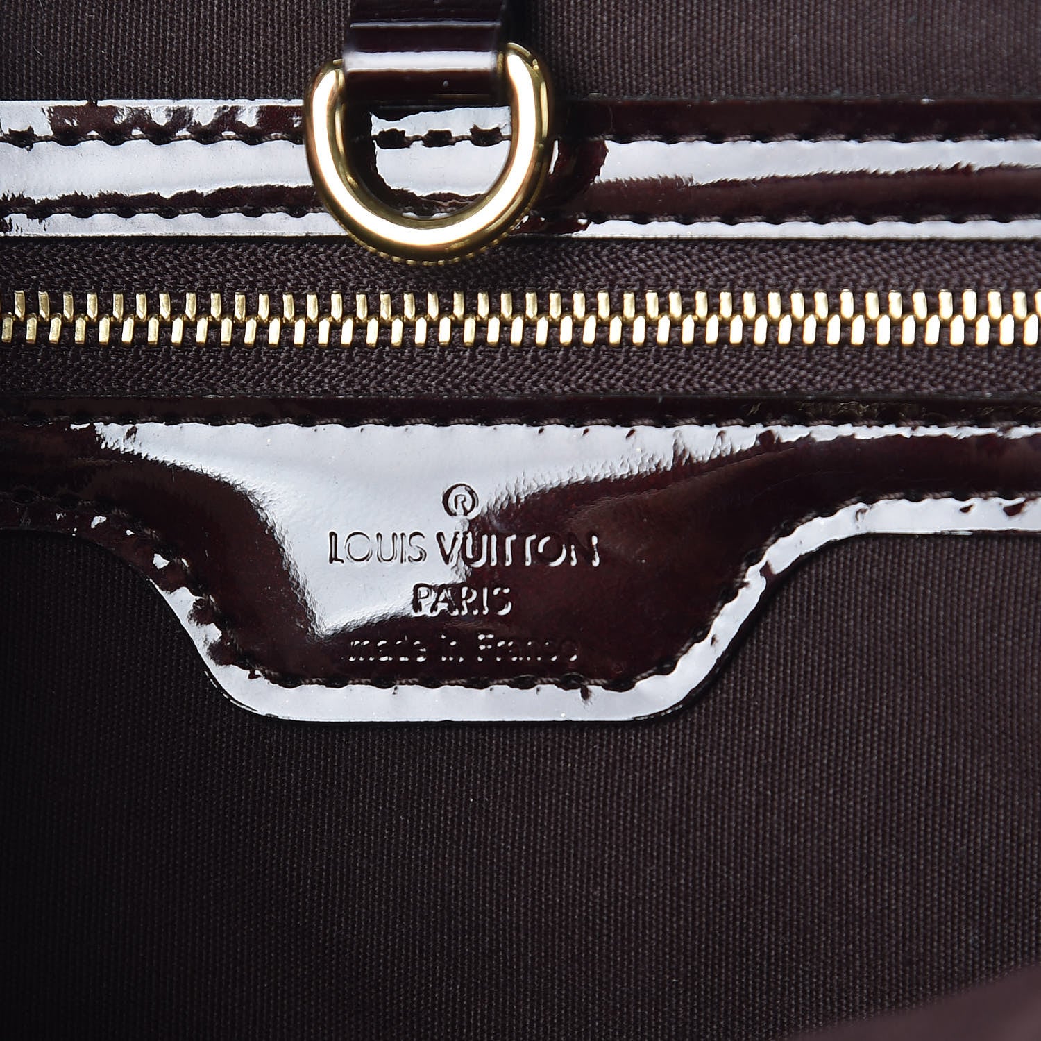 Louis Vuitton Vernis Wilshire PM Amarante 6 of 8