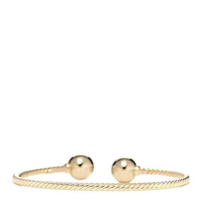 David Yurman 18K Yellow Gold 10mm Solari Bracelet 3 of 4