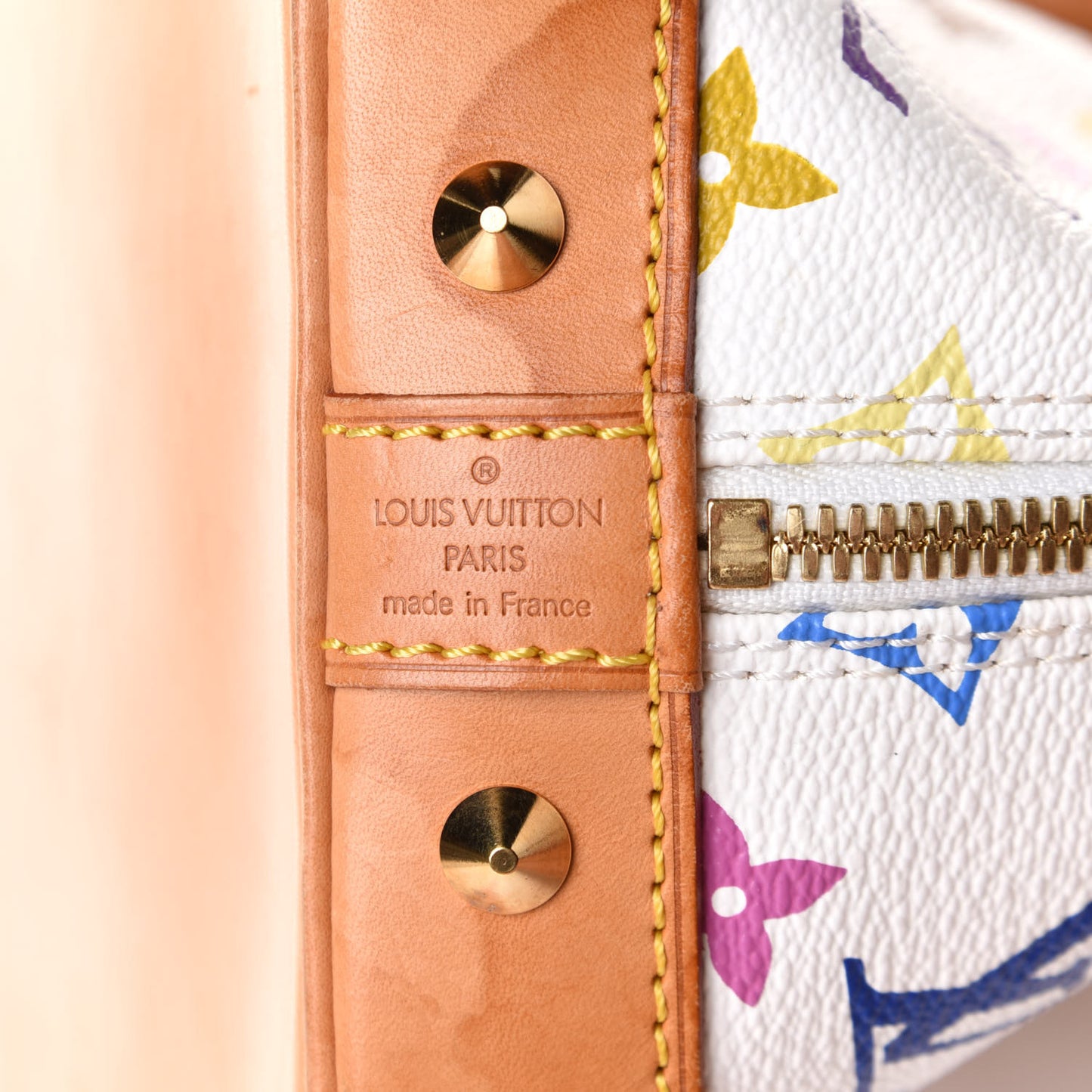 Monogram Multicolor Alma White
