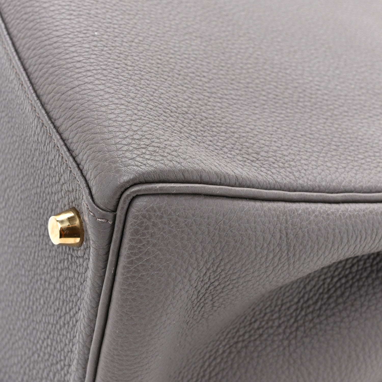 Hermes Togo Kelly Retourne 35 Etain 14 of 17