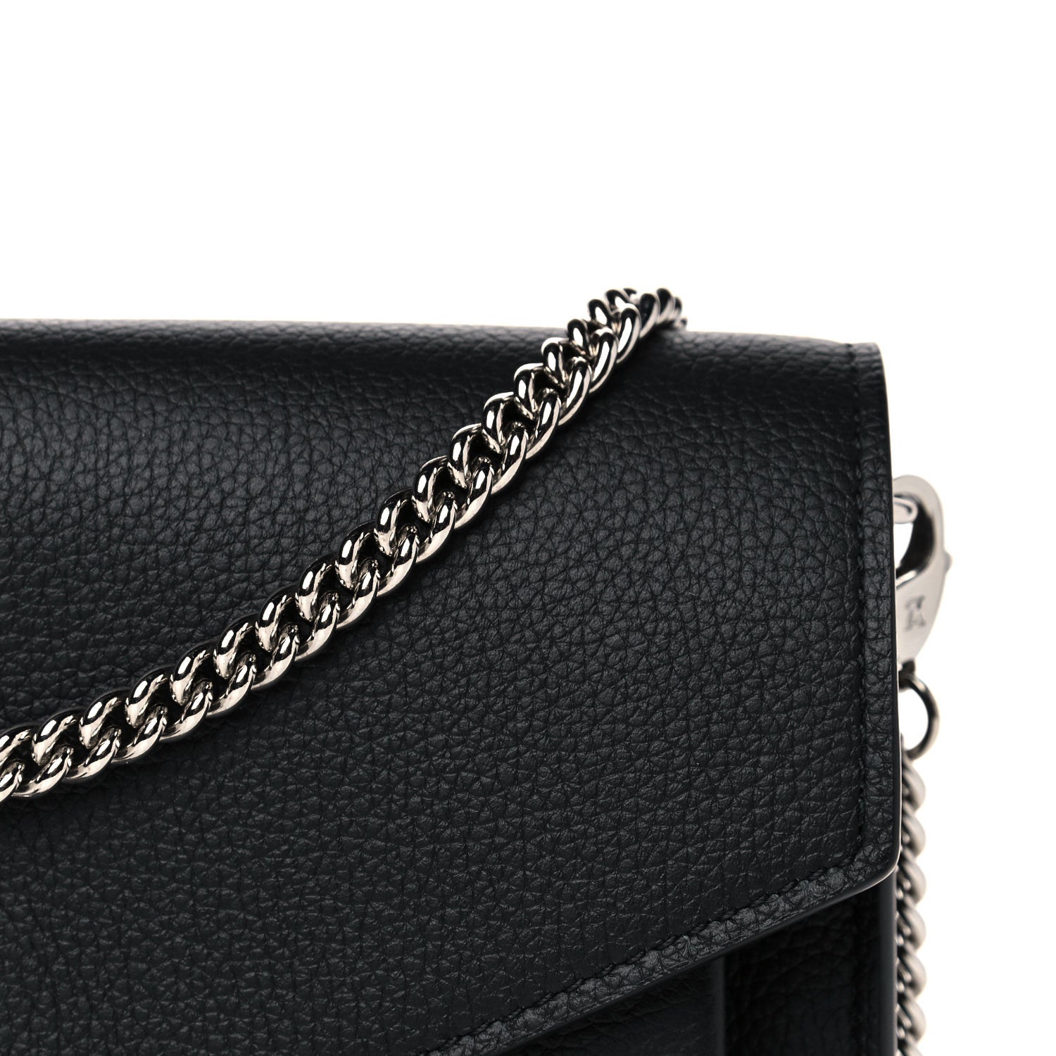 Louis Vuitton Soft Calfskin My Lockme Chain Pochette Black 8 of 13