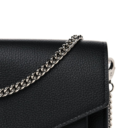 Louis Vuitton Soft Calfskin My Lockme Chain Pochette Black 8 of 13