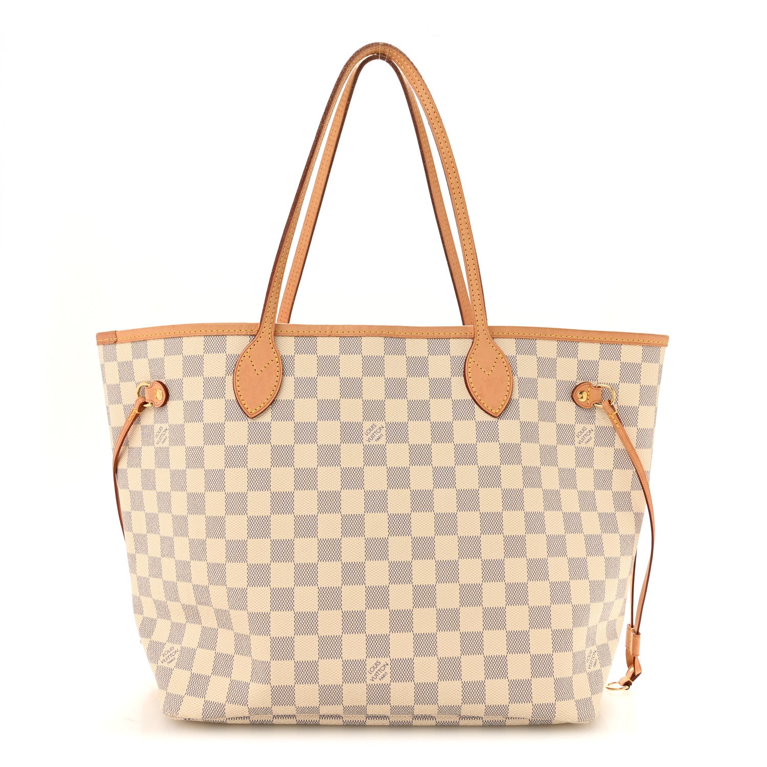 Louis Vuitton Damier Azur Neo Neverfull MM Rose Ballerine 1 of 13