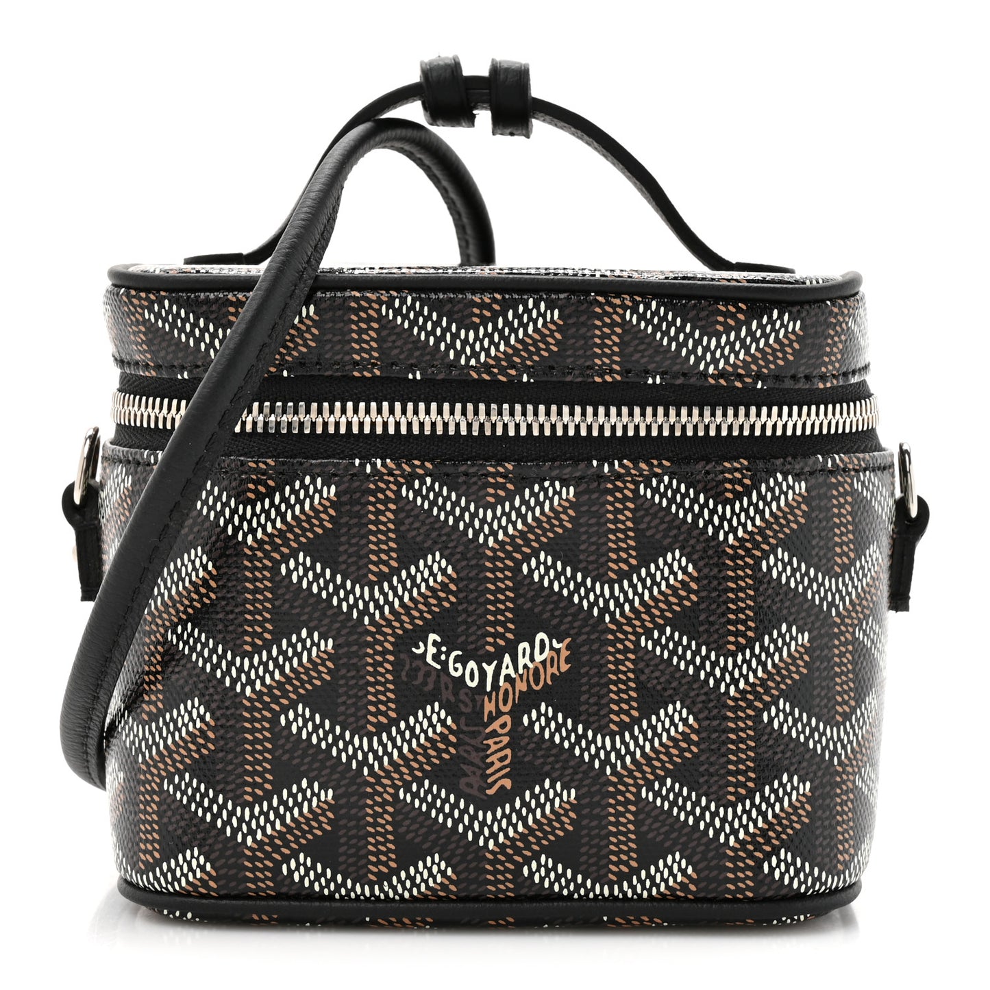 Goyardine Muse Nano Vanity Case Black