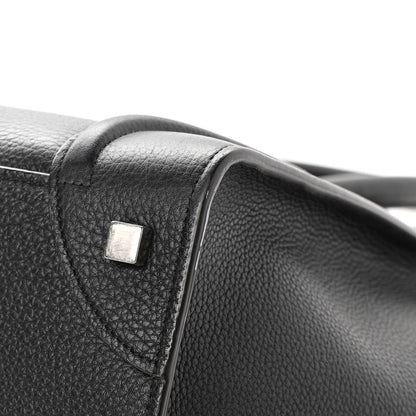 Celine Drummed Calfskin Mini Luggage Black 9 of 19
