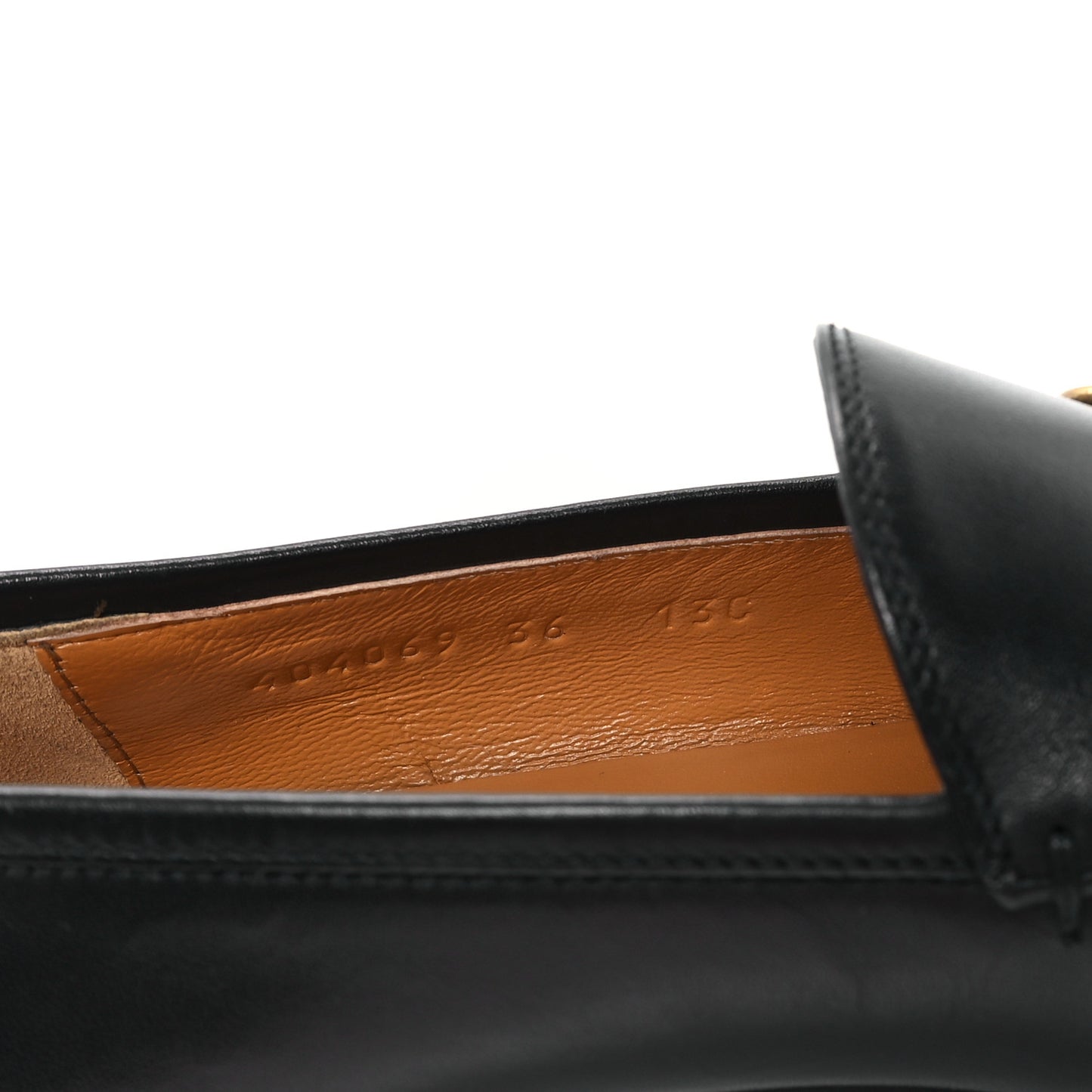 Calfskin Womens Jordaan Loafers 36 Black