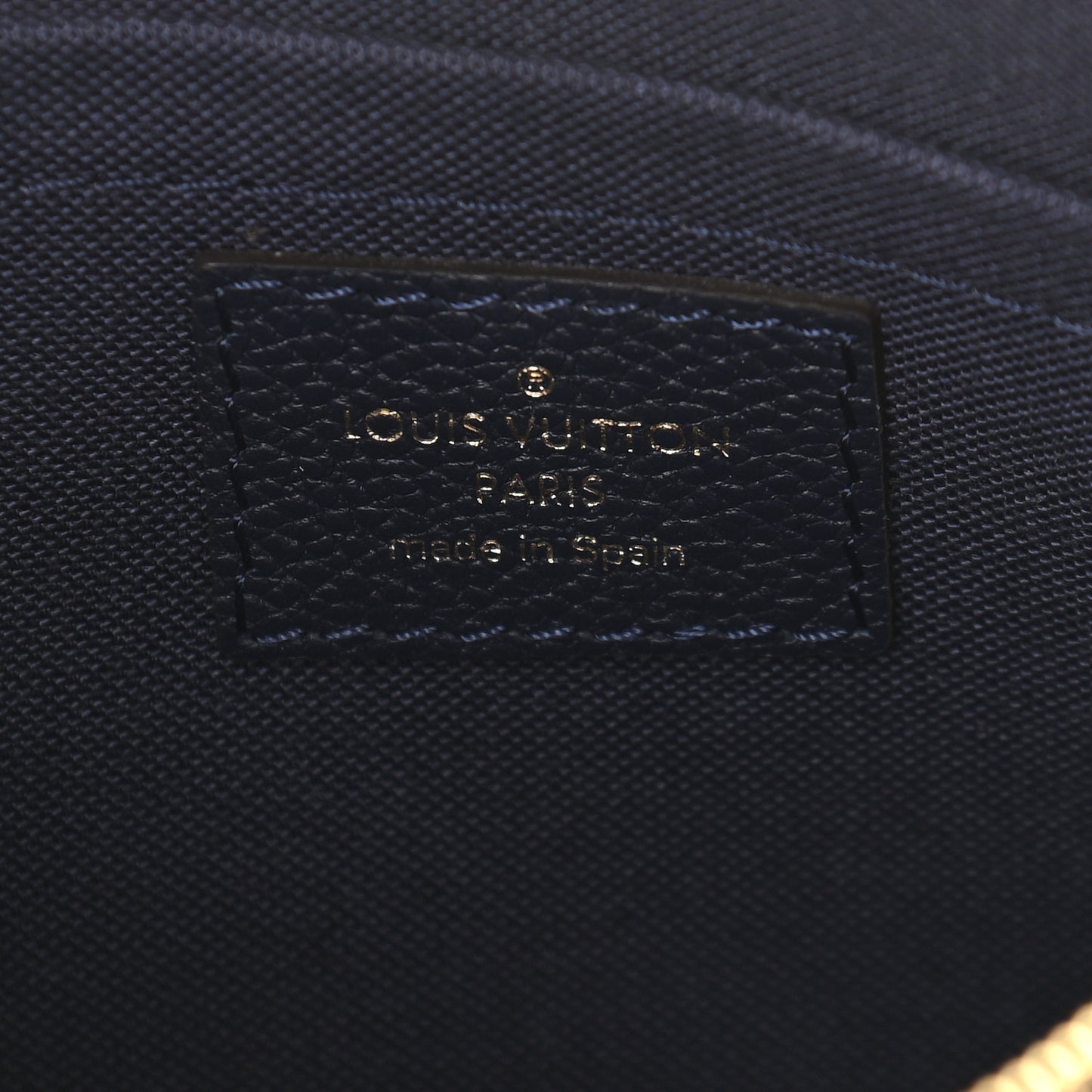 Monogram Pallas Clutch Blue Marine