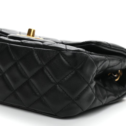 Chanel Lambskin Quilted Mini Pearl Crush Flap Black 10 of 11