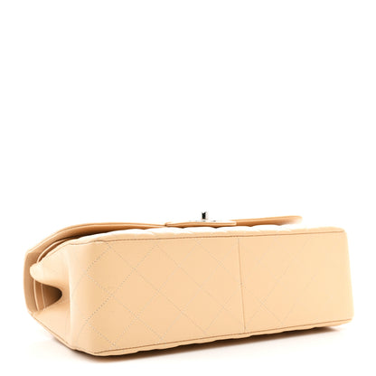 Chanel Caviar Quilted Jumbo Double Flap Beige Clair 4 of 10