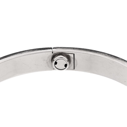 Cartier 18K White Gold LOVE Bracelet 18 7 of 7