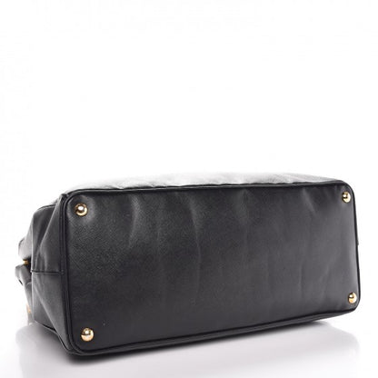 Prada Saffiano Lux Extra Large Galleria Double Zip Tote Black 4 of 14