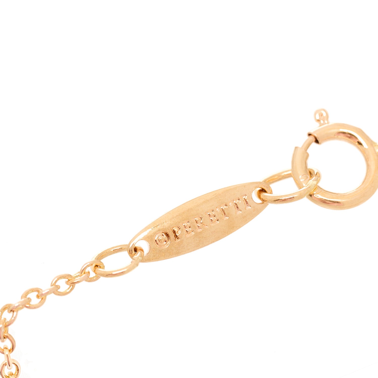 Tiffany 18K Rose Gold Diamond .15ctw Elsa Peretti Diamonds by the Yard Station Bracelet 2 of 6