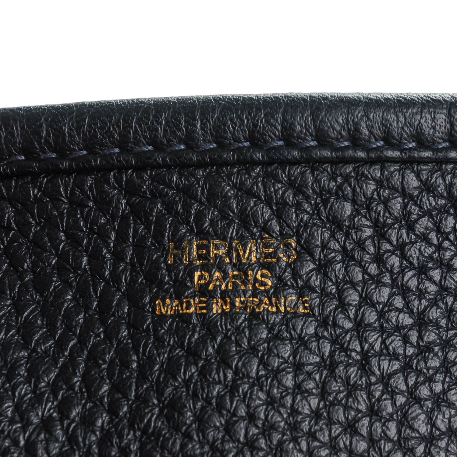Hermes Taurillon Clemence Evelyne III GM Bleu Abysse 6 of 11