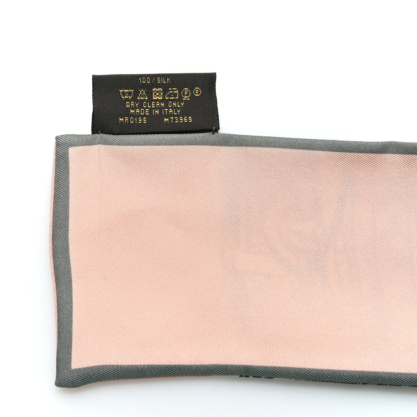 Silk Monogram Trunks Bandeau Rose Poudre