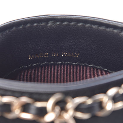 Chanel Lambskin Tech Me Out Clutch With Chain Black 7 of 12