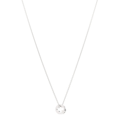 Louis Vuitton 18K White Gold Empreinte Pendant Necklace 1 of 6