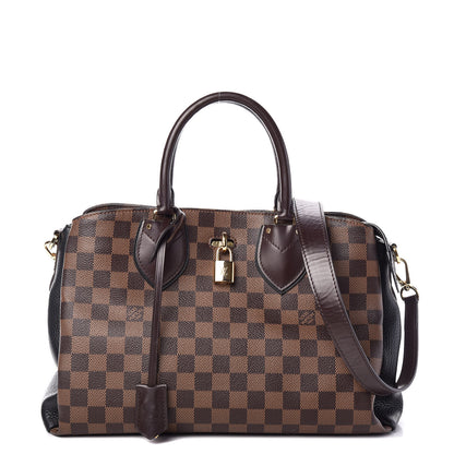 Louis Vuitton Cuir Taurillon Damier Ebene Normandy Black 1 of 9