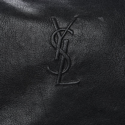 Saint Laurent Lambskin Monogram Small Lou Camera Bag Black 9 of 11