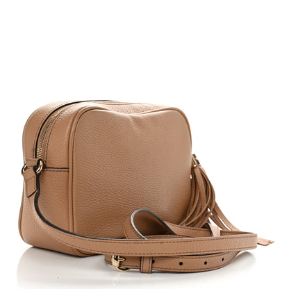 Gucci Pebbled Calfskin Small Soho Disco Bag Camelia 3 of 14