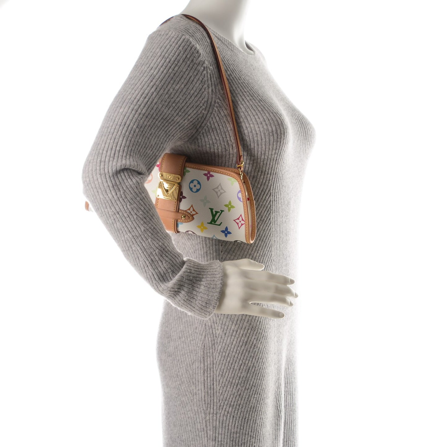 Monogram Multicolor Shirley White