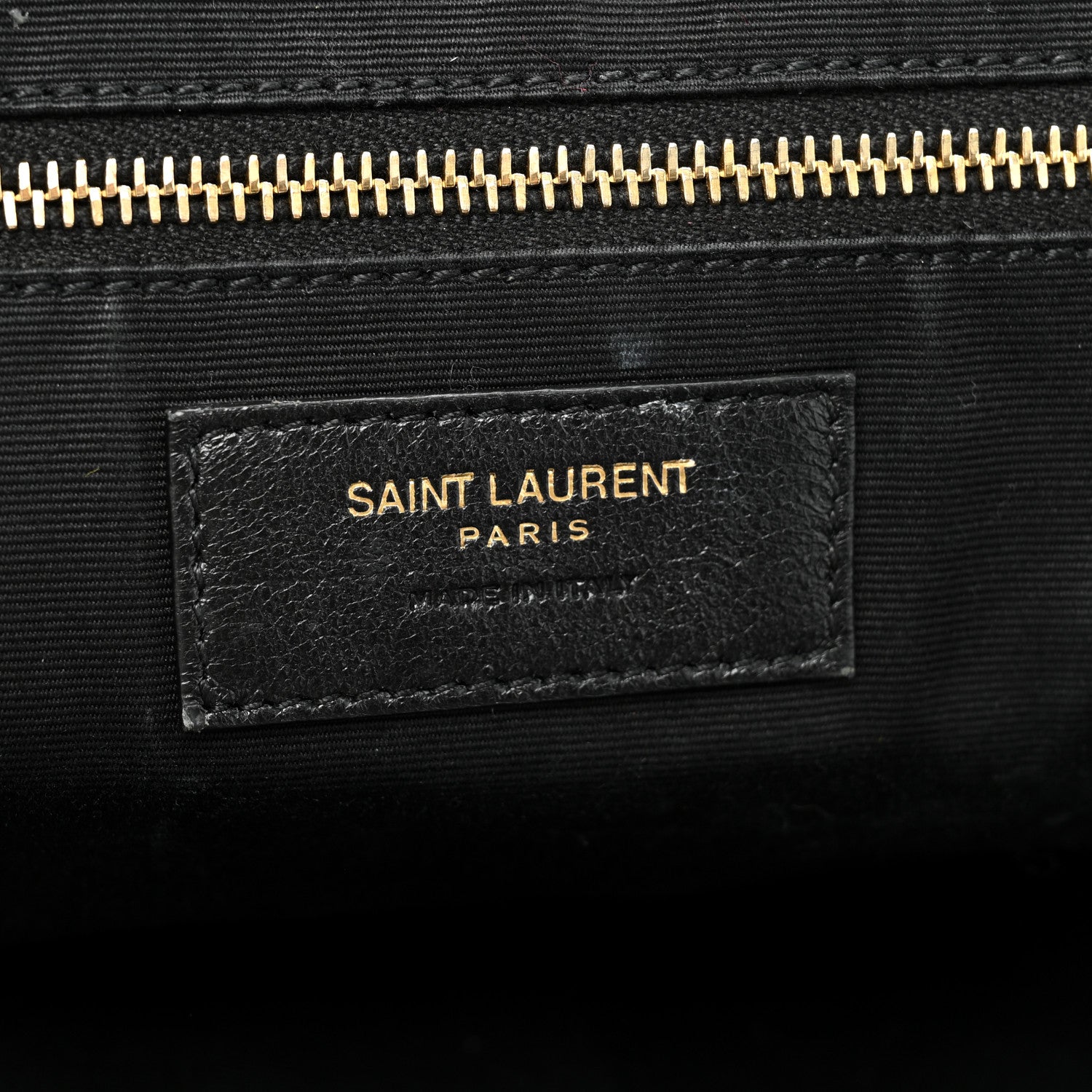 Saint Laurent Lambskin Quilted Maxi Icare Shopping Tote Black 8 of 22