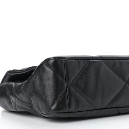 Chanel Lambskin Quilted Large Chanel 19 Flap Black 5 of 11