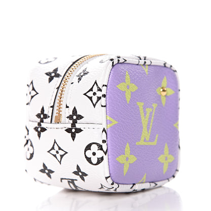 Louis Vuitton Monogram Giant Cube Coin Purse Pink 3 of 8