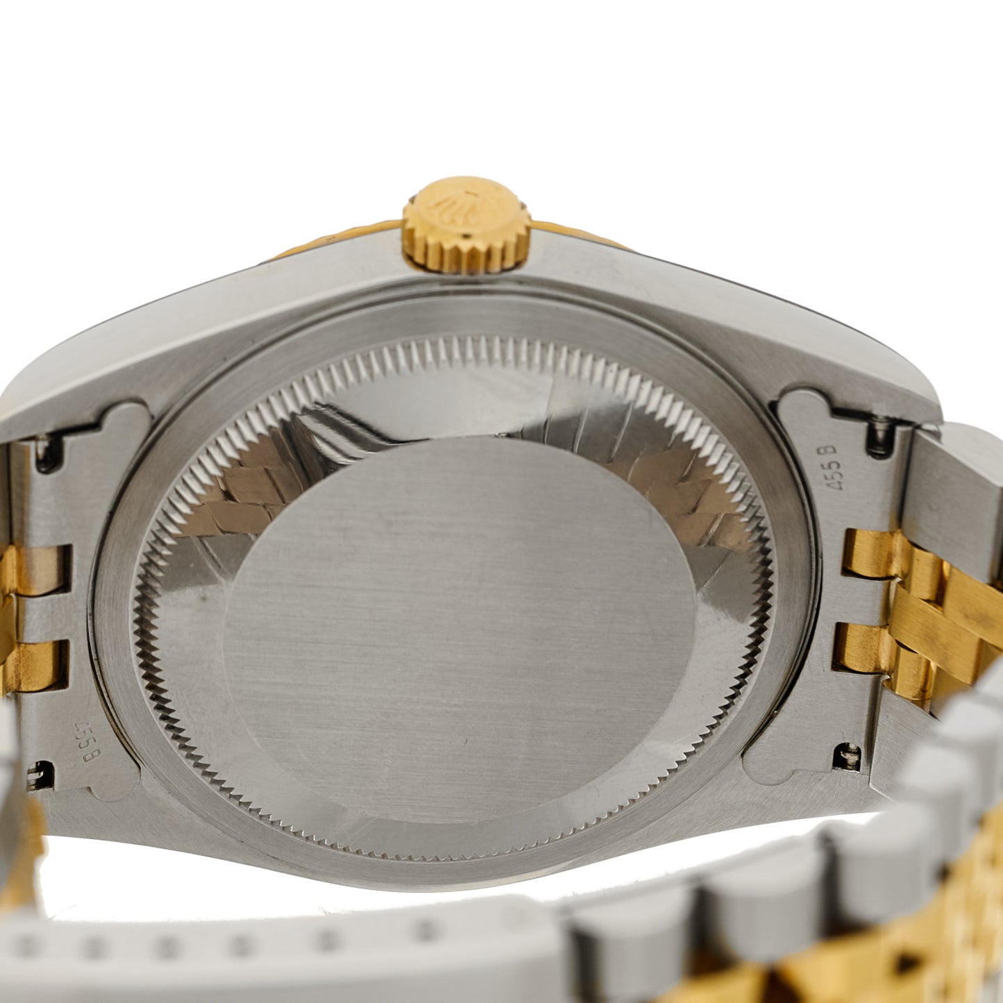 Stainless Steel 18K Yellow Gold 36mm Oyster Perpetual Datejust Watch Champagne 16233