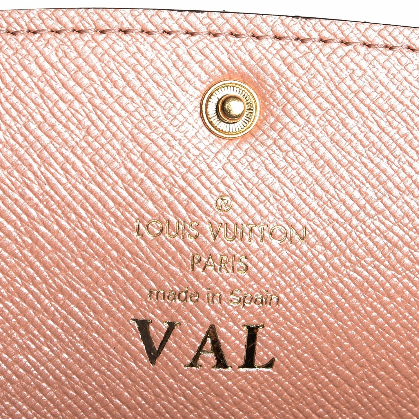 Monogram Emilie Wallet Rose Nacre