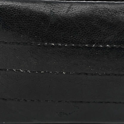 Chanel Lambskin Stitched Single Flap Black 14 of 14