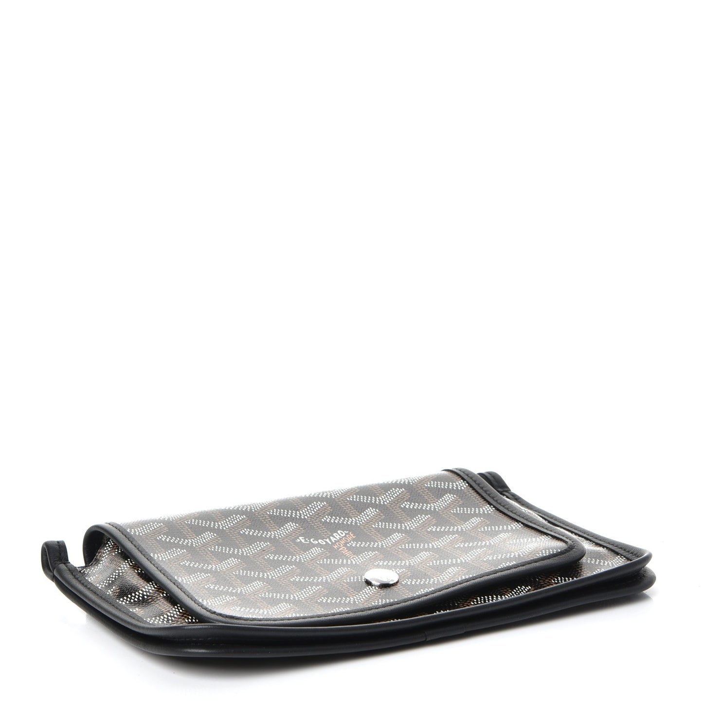Goyardine Plumet Wallet Clutch Black