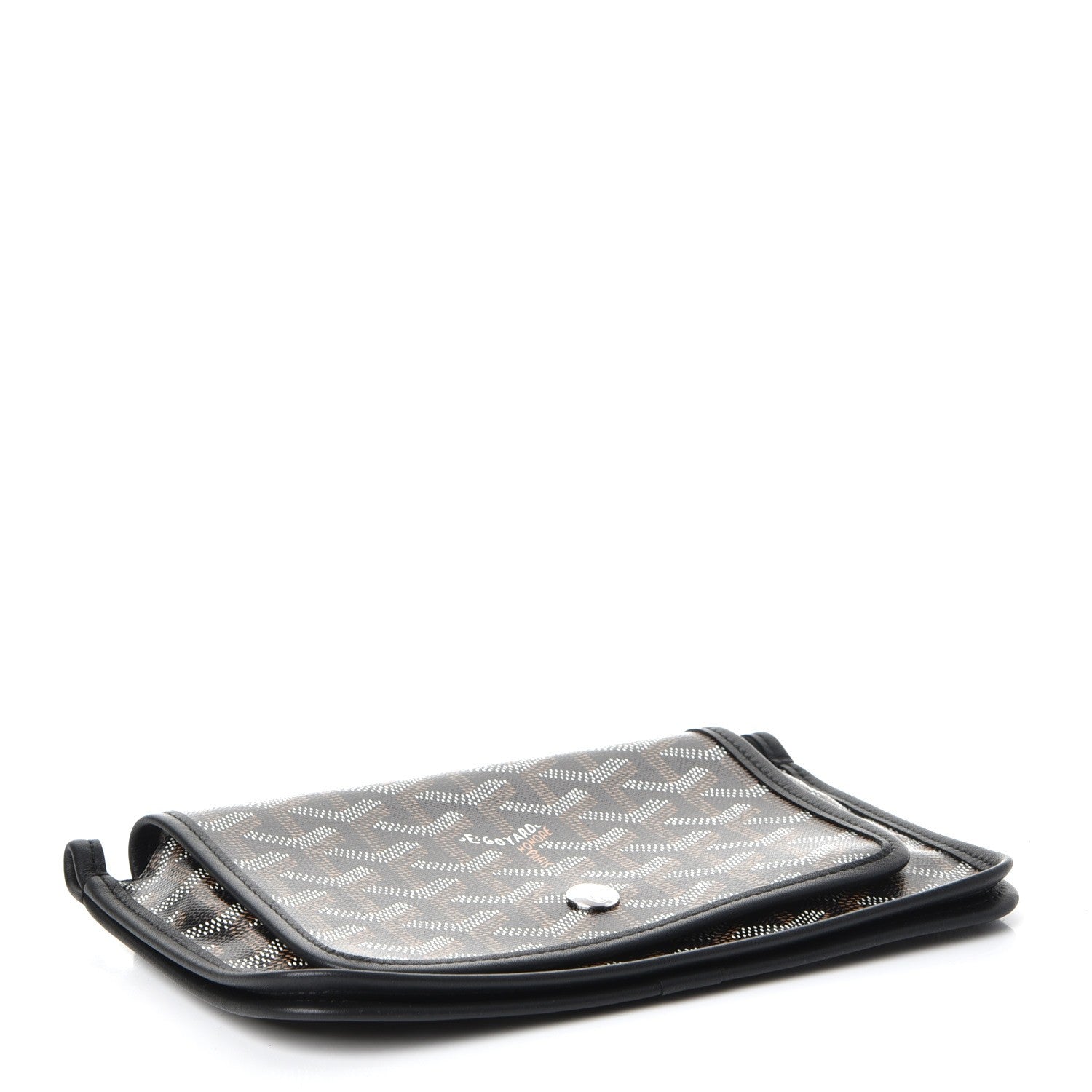 Goyard Goyardine Plumet Wallet Clutch Black 4 of 8