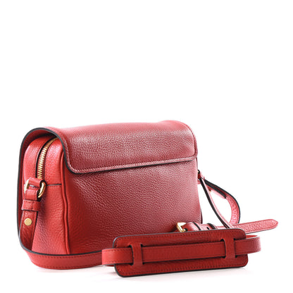 Prada Vitello Phenix Flap Crossbody Rosso 2 of 8