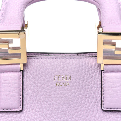 Fendi Cuoio Romano Selleria Mini FF Tote Anemone 5 of 5