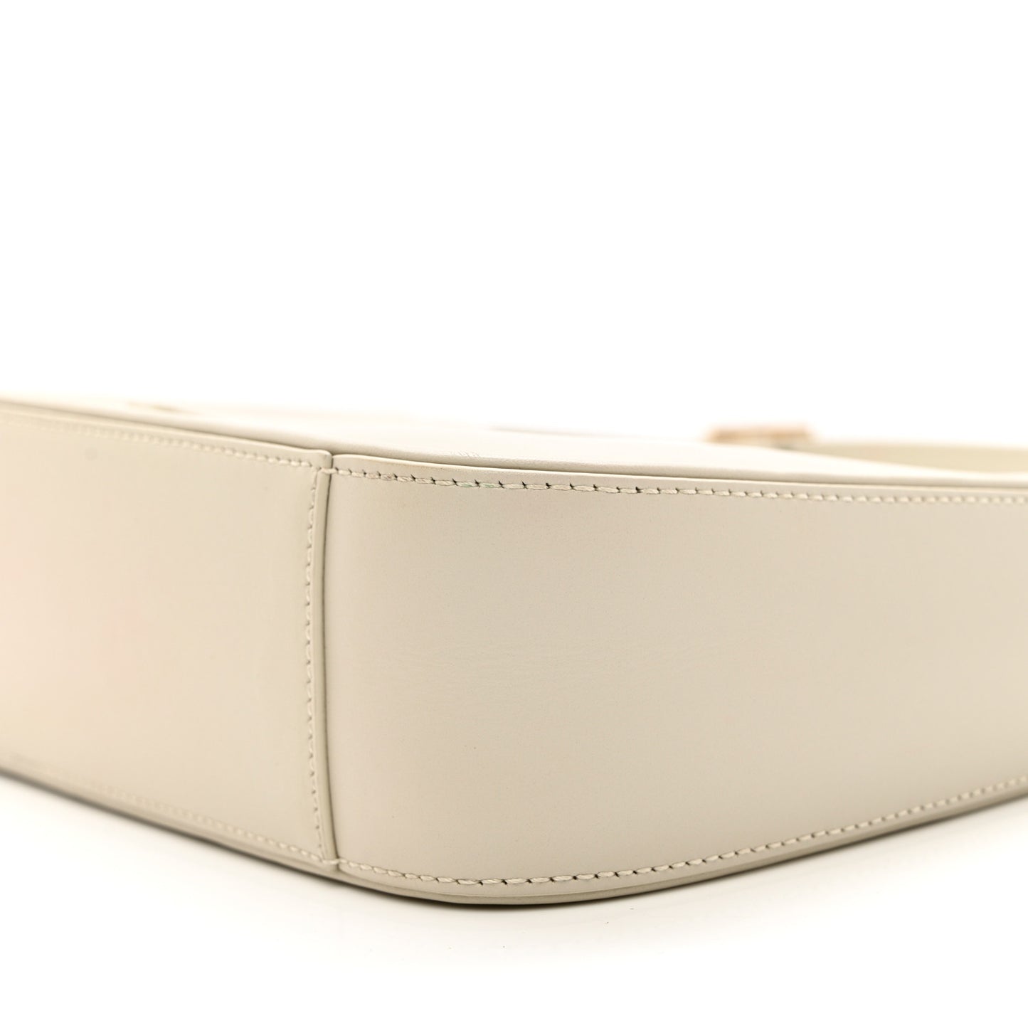Smooth Calfskin Le 5 A 7 Hobo Blanc Vintage